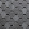 TEGOLA Střešní šindel ECO ROOF Hexagonal 269 GREY - šedá, cena za m2
